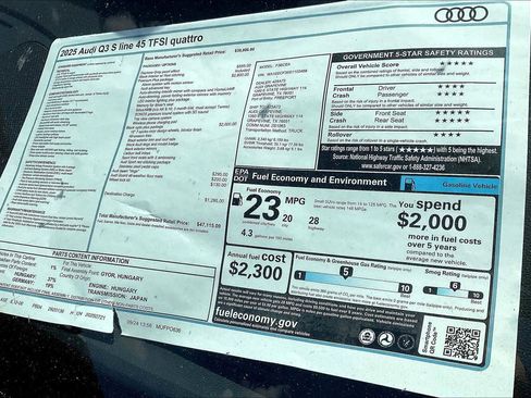 New 2025 Audi Q3 2.0T Premium Plus image 18