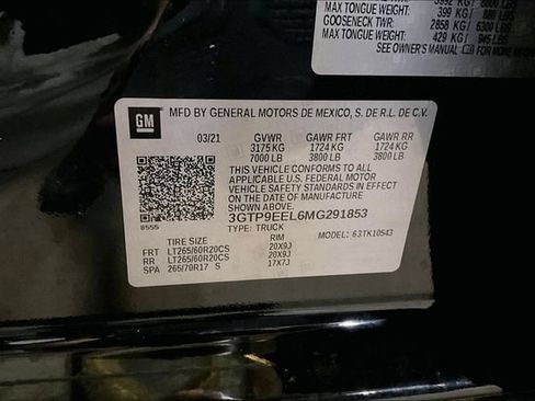Used 2021 GMC Sierra 1500 AT4 w/ AT4 Value Package AWD/4WD image 32