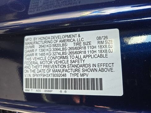 New 2026 Honda Passport RTL image 20