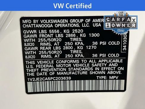 Certified 2023 Volkswagen Atlas Cross Sport SE image 34