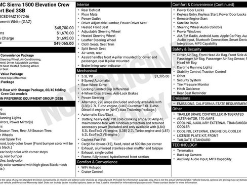 Used 2021 GMC Sierra 1500 Elevation image 12