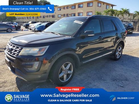 Used 2016 Ford Explorer XLT w/ Equipment Group 202A AWD/4WD image 1