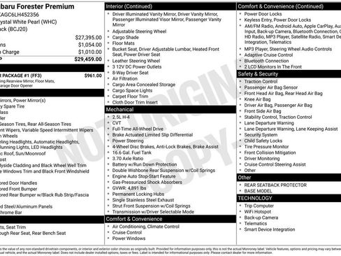 Used 2020 Subaru Forester Premium w/ Popular Package #1 image 6