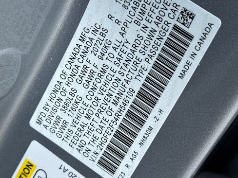 Certified 2024 Honda Civic Sport image 27