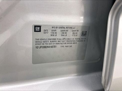 Used 2017 Chevrolet Sonic Premier FWD image 32