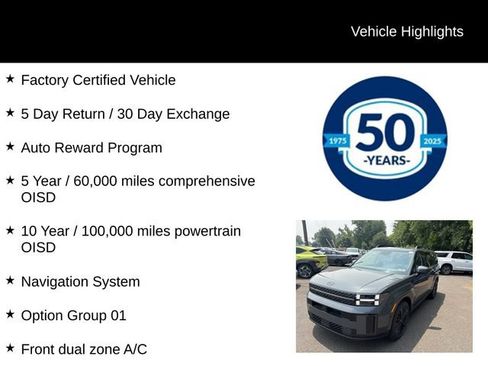 Certified 2025 Hyundai Santa Fe Calligraphy AWD/4WD image 5