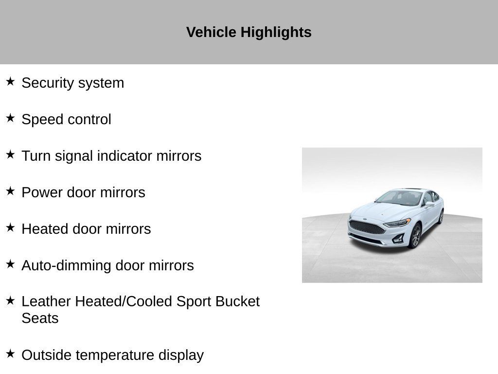 Used 2019 Ford Fusion Titanium FWD image 17