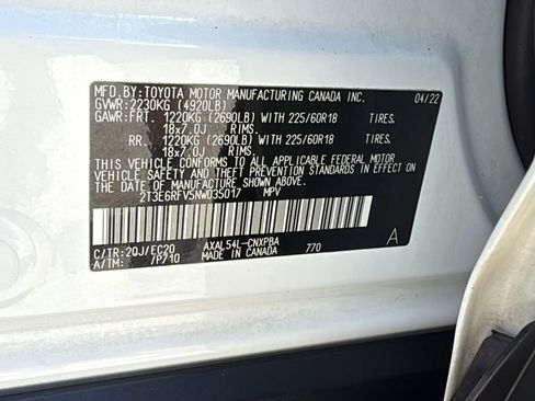 Used 2022 Toyota RAV4 XSE AWD/4WD image 44