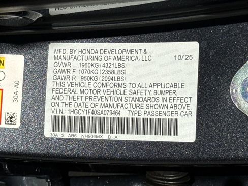 New 2025 Honda Accord SE image 28