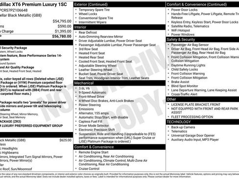 Used 2023 Cadillac XT6 Premium Luxury image 44