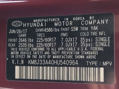 Used 2017 Hyundai Tucson SE Plus image 33