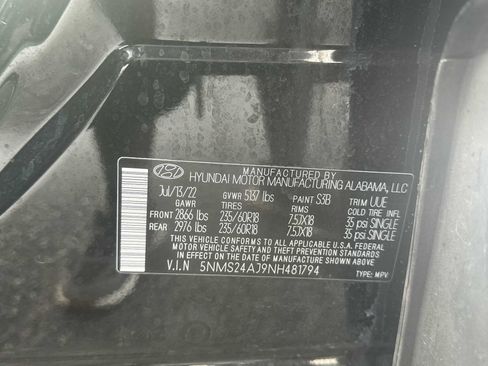 Certified 2022 Hyundai Santa Fe SEL image 29