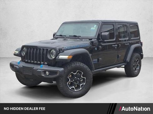 Used 2023 Jeep Wrangler Unlimited Rubicon 4xe AWD/4WD image 1