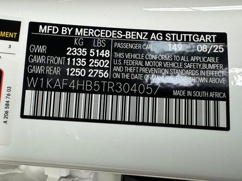 New 2026 Mercedes-Benz C 300 4MATIC Sedan image 29