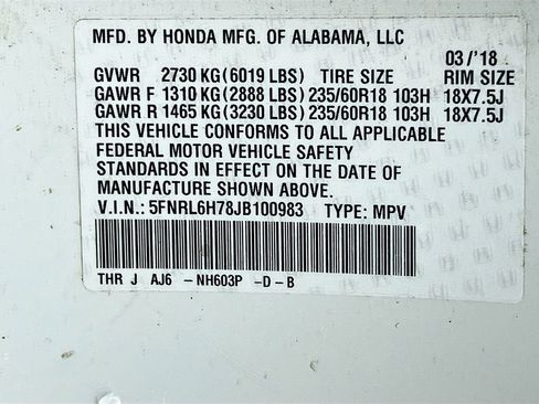 Used 2018 Honda Odyssey EX-L image 37