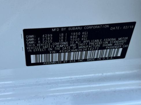 Used 2019 Subaru Impreza 2.0i Sport AWD/4WD image 31