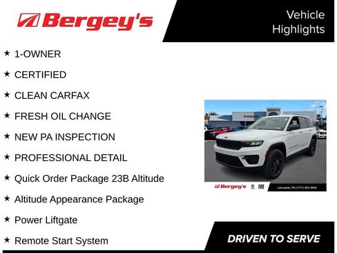 Used 2025 Jeep Grand Cherokee Altitude AWD/4WD image 5
