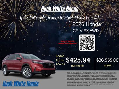 New 2026 Honda CR-V EX