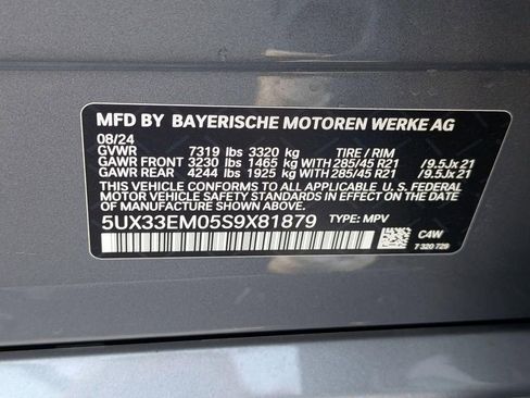 Used 2025 BMW X7 M60i w/ Climate Comfort Package AWD/4WD image 37