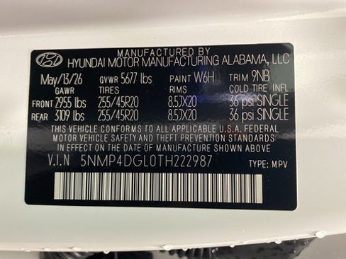 New 2026 Hyundai Santa Fe Limited AWD/4WD image 29