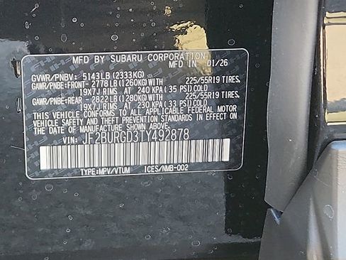 New 2026 Subaru Outback Limited XT image 19