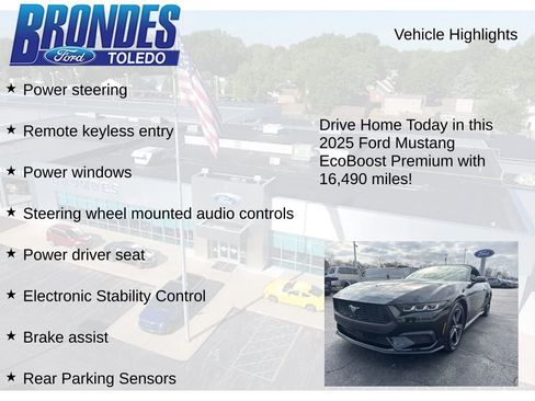 Used 2025 Ford Mustang Premium RWD image 5