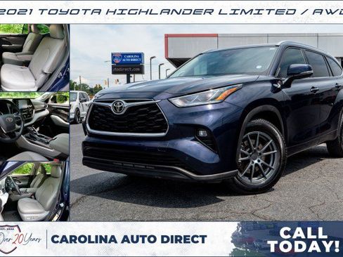 Used 2021 Toyota Highlander Limited AWD/4WD image 1