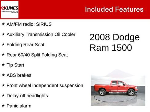 Used 2008 Dodge Ram 1500 Truck SLT w/ Trailer Tow Group image 2