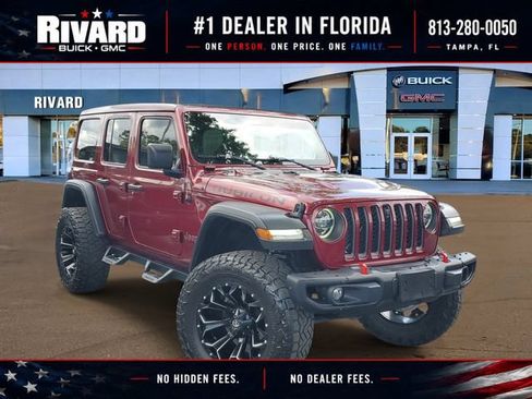 Used 2021 Jeep Wrangler Unlimited Rubicon AWD/4WD image 1