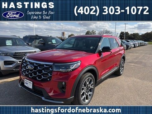 New 2025 Ford Explorer Platinum w/ Ultimate Package image 1