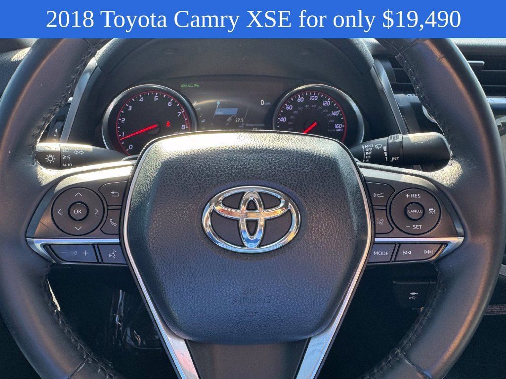 Used 2018 Toyota Camry XSE w/ Audio Package FWD image 27