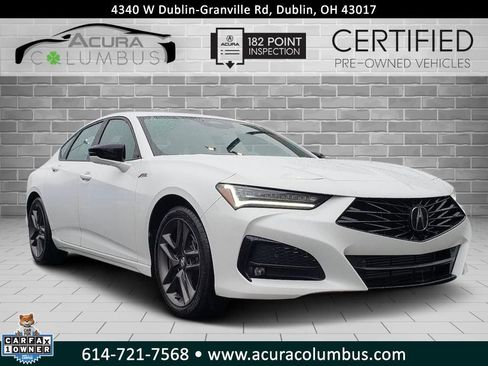 Certified 2025 Acura TLX SH-AWD w/ A-SPEC Pkg image 1