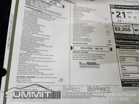 New 2026 Jeep Wrangler Unlimited Rubicon w/ Safety Group image 38