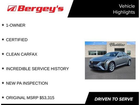 Used 2025 Cadillac CT5 Premium Luxury w/ Sun And Sound Package image 4