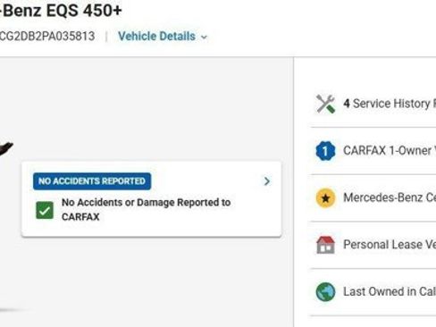 Certified 2023 Mercedes-Benz EQS 450+ Sedan image 3
