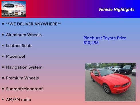 Used 2012 Ford Mustang Premium w/ Electronics Pkg RWD image 28