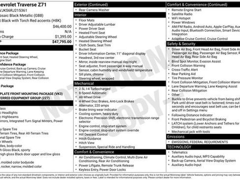 Certified 2024 Chevrolet Traverse Z71 image 5