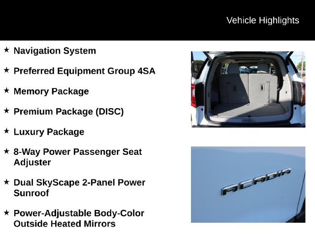 Used 2021 GMC Acadia SLT w/ Premium Package AWD/4WD image 4