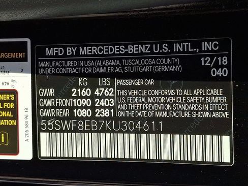 Used 2019 Mercedes-Benz C 300 4MATIC Sedan image 29