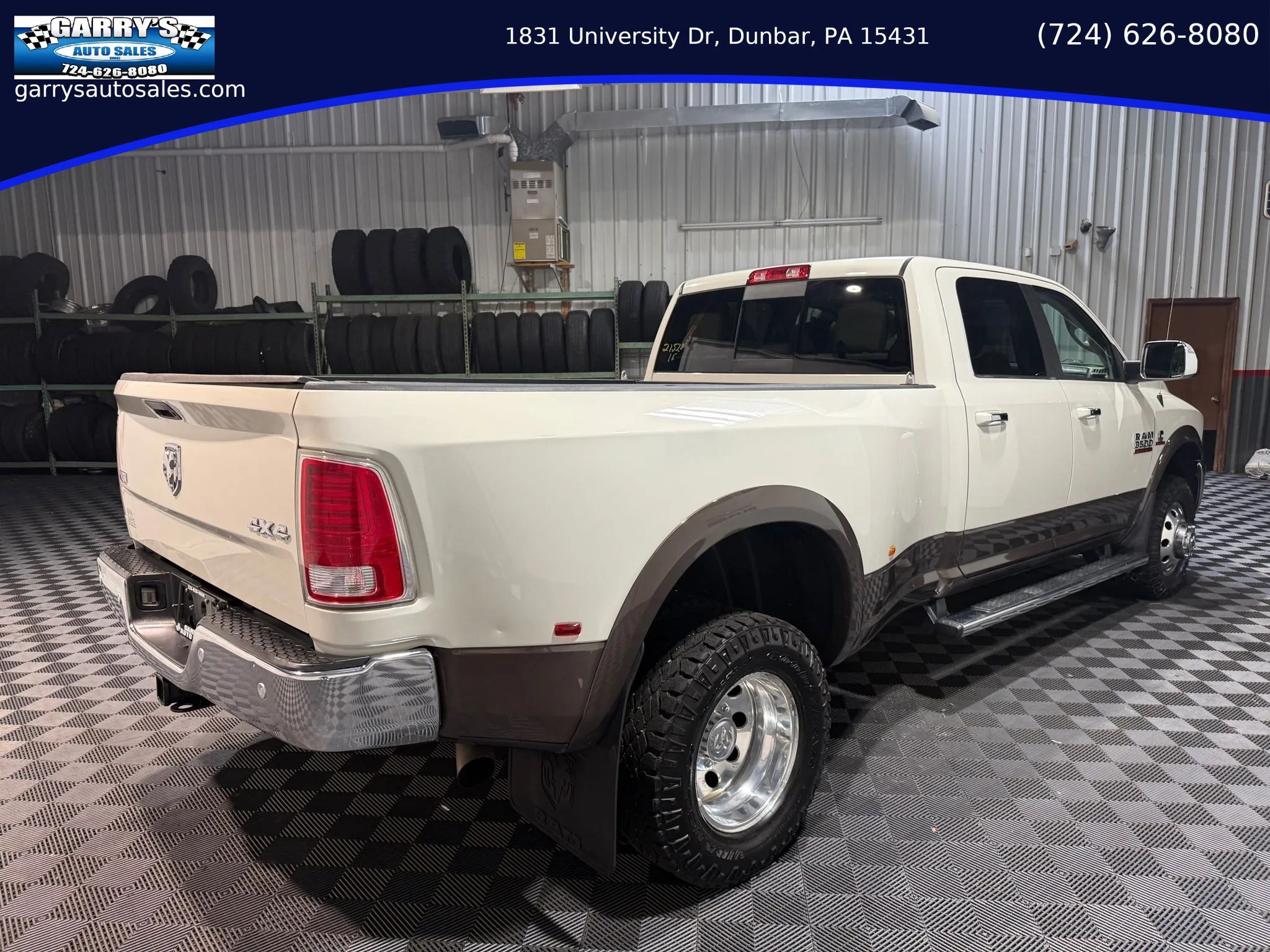 Used 2018 RAM 3500 Laramie AWD/4WD image 5
