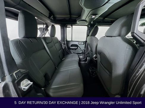 Used 2018 Jeep Wrangler Unlimited Sport AWD/4WD image 30