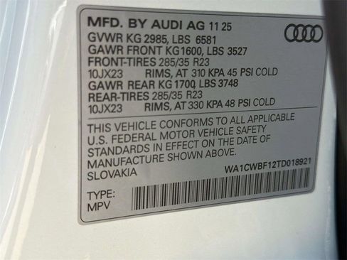 New 2026 Audi SQ8 Prestige image 21