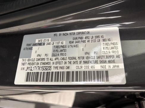 Used 2019 MAZDA MAZDA6 Grand Touring image 28