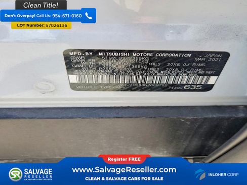 Used 2022 Mitsubishi Outlander SE FWD image 16