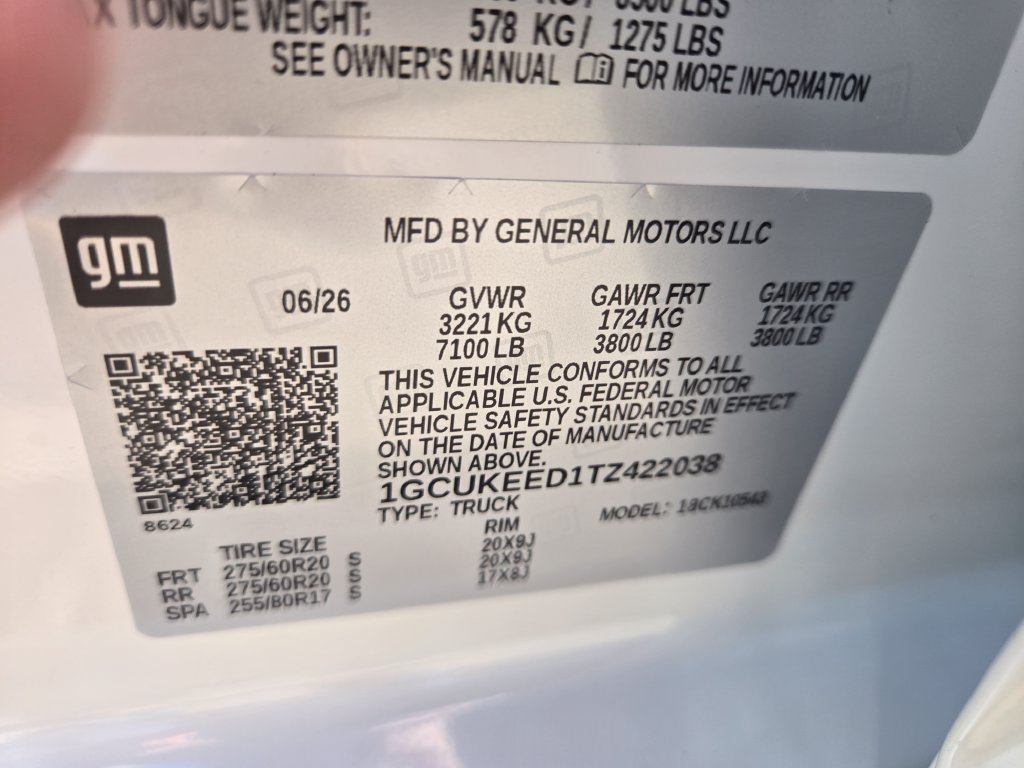 New 2026 Chevrolet Silverado 1500 RST w/ Redline Edition AWD/4WD image 13