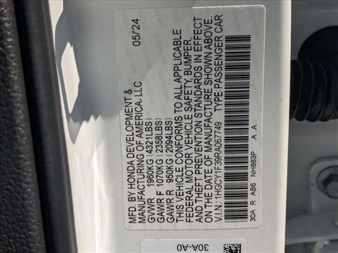 Used 2024 Honda Accord EX image 25