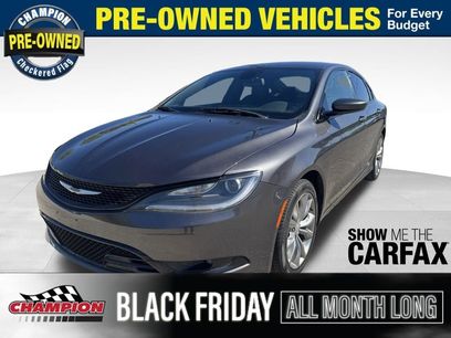 Used 2015 Chrysler 200 S w/ Comfort Group