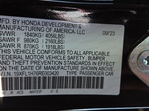 Used 2024 Honda Civic EX-L image 24