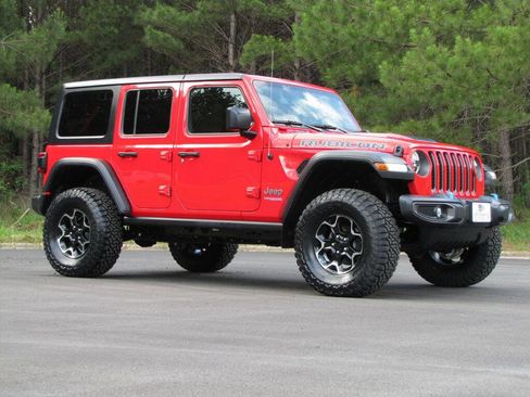 Used 2022 Jeep Wrangler Unlimited Rubicon 4xe w/ Cold Weather Group image 3