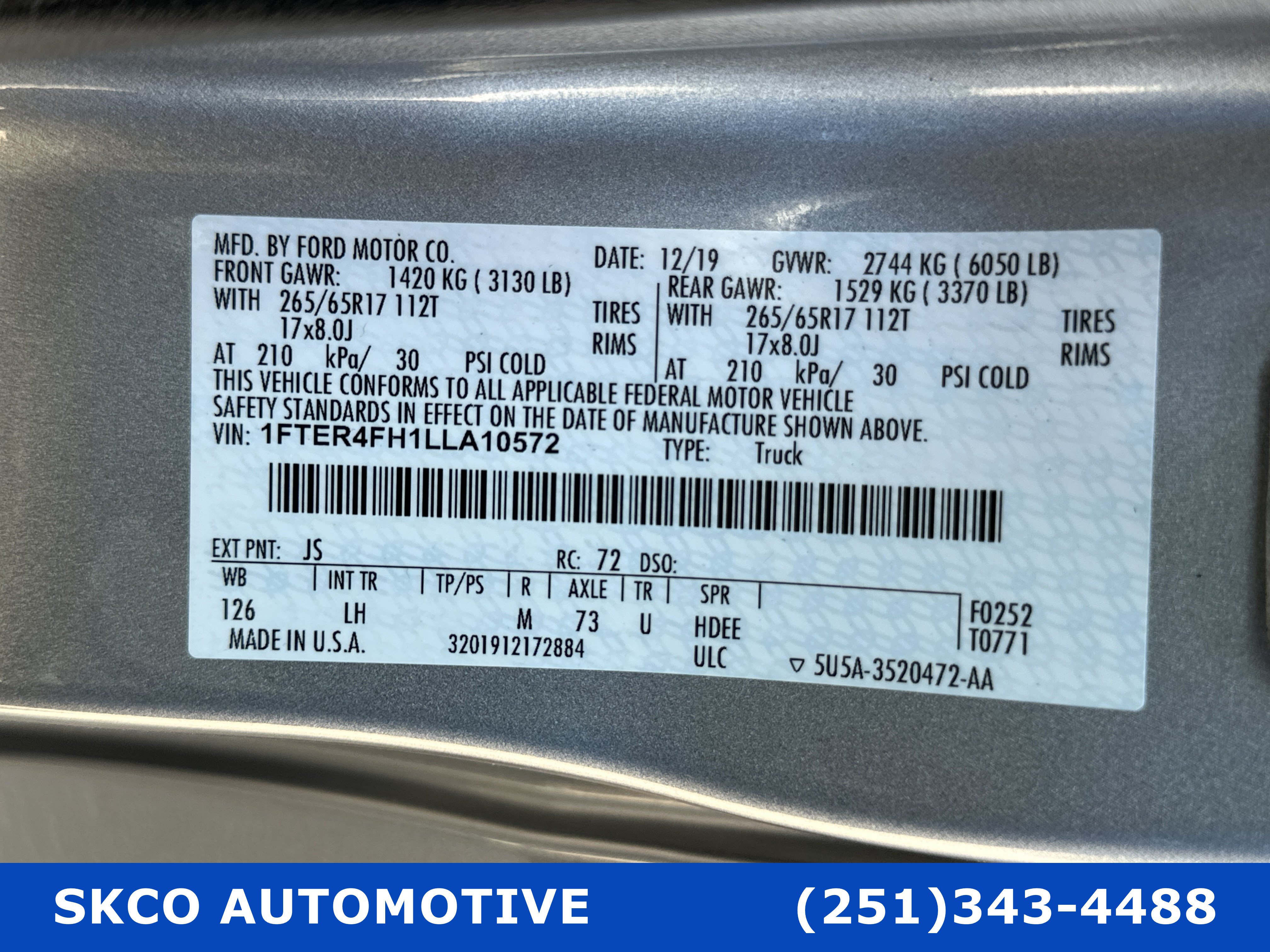 Used 2020 Ford Ranger XLT w/ FX4 Off-Road Package AWD/4WD image 28